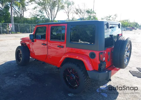 2016 Jeep Wrangler Unlimited Sahara из США, поврежденный, VIN 1C4BJWEG5GL278674